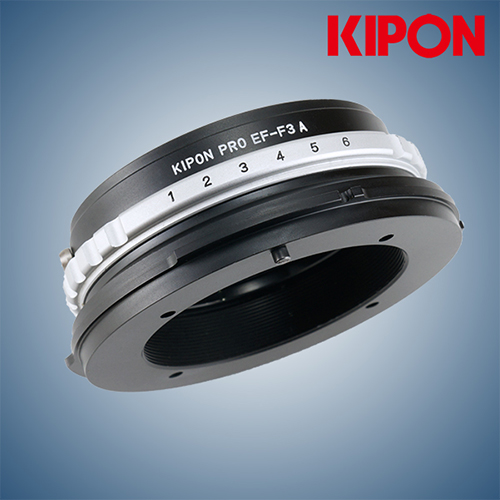 【EOS-FZ A】 KIPON マウントアダプター 絞り羽根付
