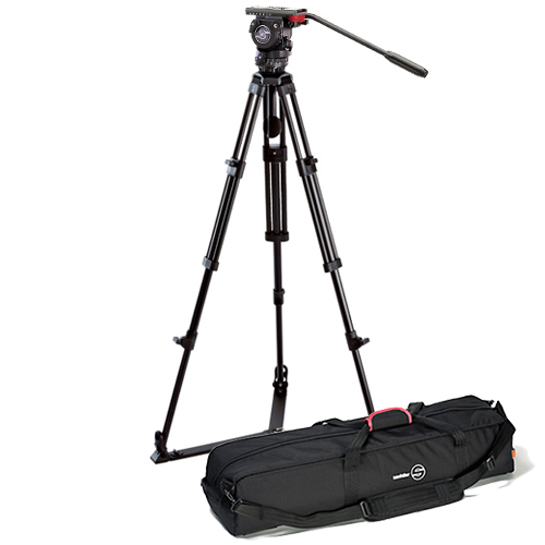 【システムFSB6T/2D（0441）】 Sachtler アルミ3段三脚システム