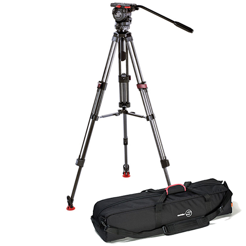 【システムFSB8 SLMCF（0775）】 Sachtler カーボン3段三脚システム