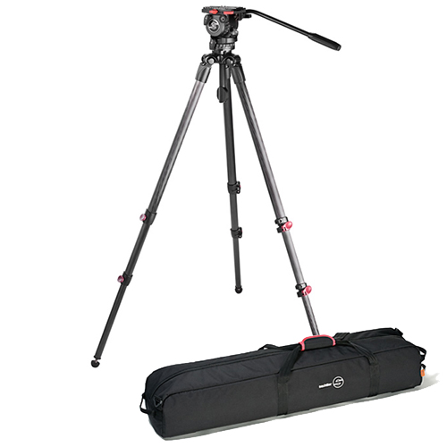 【システムFSB6 TT 75/2 CF（0477）】 Sachtler カーボン3段三脚システム