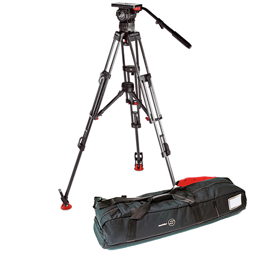 【システム15SB ENG2MCF（1563）】 Sachtler カーボン3段三脚システム