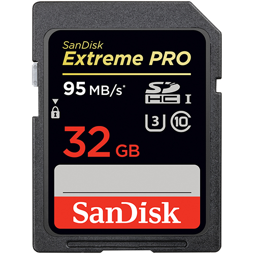 【SDSDXPA-032G-JU3】 SanDisk エクストリーム プロ SDHC UHS-I カード 32GB