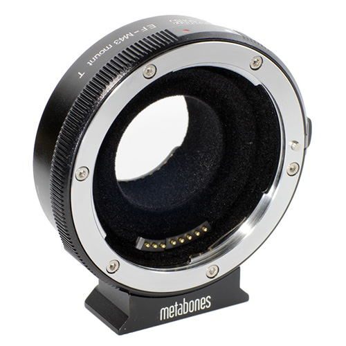 【MB_EF-m43-BT2】 Metabones 電子接点付マウントアダプター T Smart Adapter（レンズ側：キヤノンEF、ボディ側：マイクロフォーサーズ）