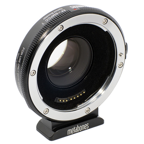 【MB_SPEF-BMPCC-BT1】 Metabones 電子接点付マウントアダプター T Speed Booster 0.58x（レンズ側：キヤノンEF、ボディ側：BMPCC）