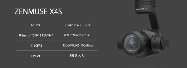 DJI Zenmuse X4S